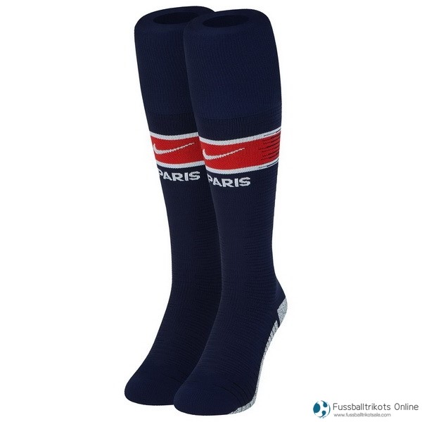 Paris Saint Germain Socken Heim 2018-19 Blau Fussballtrikots Günstig